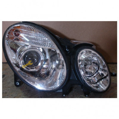Фары тюнинг-комплект ксенон DEVIL EYES SONAR внутри хром для Мерседес W211 от 2002