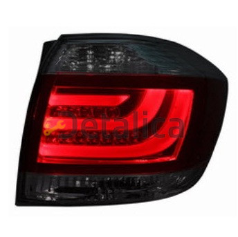 Фонари задние тюнинг-комплект светящиеся секции тонированные внутри хром для Тойота Хайлендер от 2010 Eagle Eyes