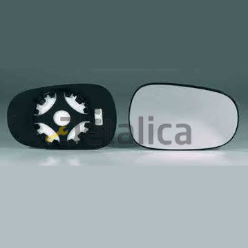 Стекло зеркала с подогревом правое для Ниссан Микра