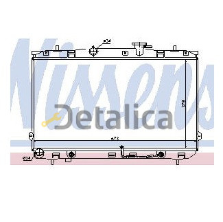 Радиатор охлаждения для Хендай Элантра 3 от 2004 (NISSENS)