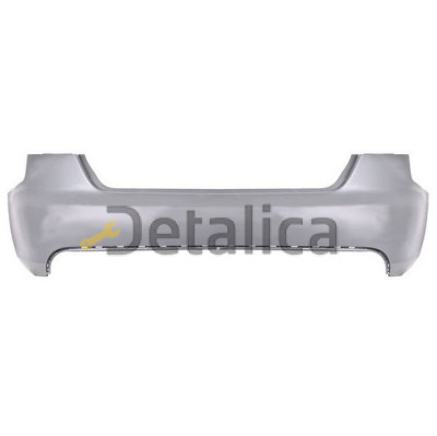 Бампер задний без отв под датчики для Ауди А4 В8 от 2007 (Тайвань) грунт