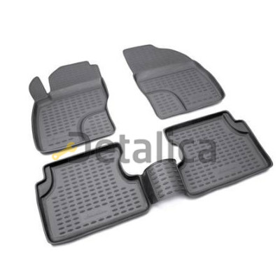 Коврики в салон Renault Laguna 2007-2016 резиновые