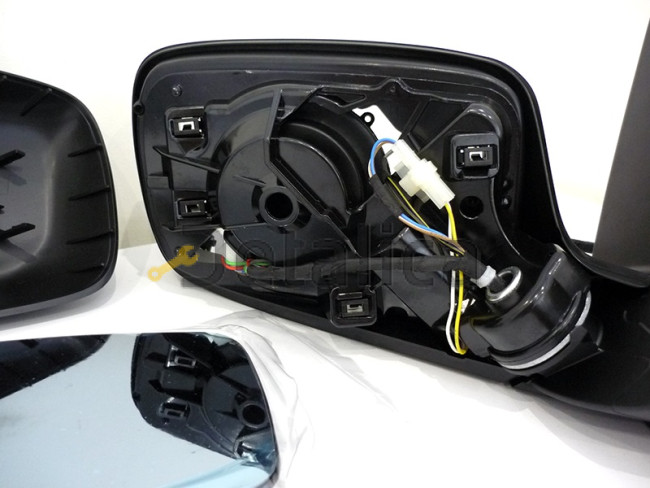 Зеркало правое для BMW E65-E66 электрическое с подогревом автоскладывание с памятью грунт 2002-2007