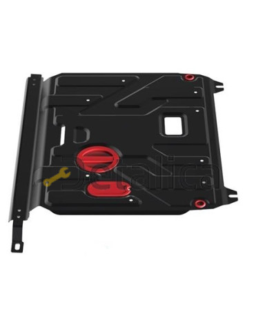 Защита поддона двигателя сталь с креплением для Хендай Солярис от 2011