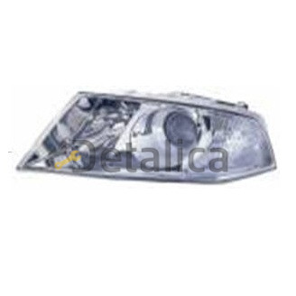 Фара левая ксенон линзованная с рег мотора внутри хром для Шкода Октавия А5 от 2005 (Depo)