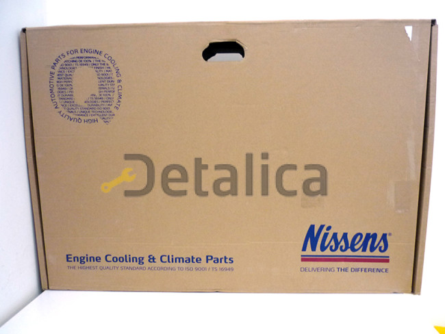 Радиатор охлаждения для Шкода Октавия А7 Nissens Дания