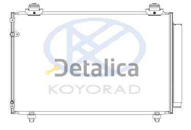 Конденсатор кондиц для COROLLA VERSO (KOYO)