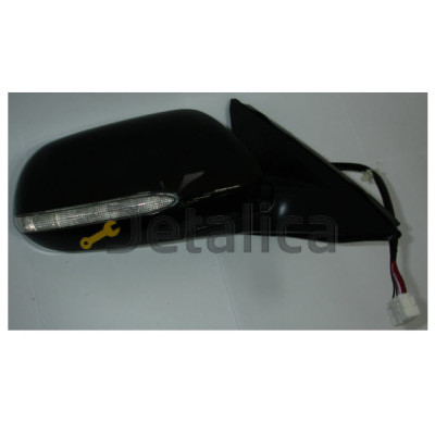 Зеркало правое электрическое с подогревом автоскладывающееся с указателем поворота aspherical для хонда аккорд от 2003