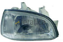 Clio фара прав п/корректор (depo)