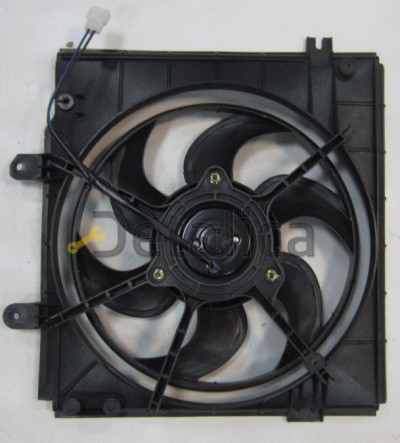 KIA CLARUS мотор+вентилятор радиат охлажден с корпус (Тайвань)