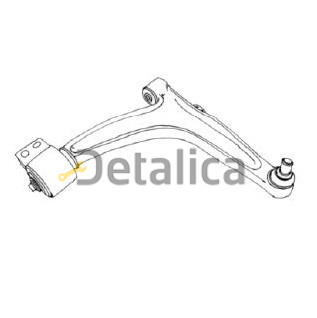 Рычаг передней подвески правый нижний для Опель Вектра С