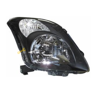 Фара правая для Сузуки Свифт внутри чёрная DEPO