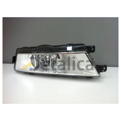 Противотуманная фара левая Шкода Рапид оригинал галоген хром