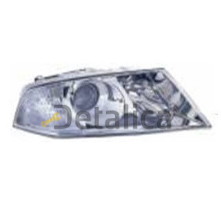 Фара правая ксенон линзованная с рег мотора внутри хром для Шкода Октавия А5 от 2005 (Depo)