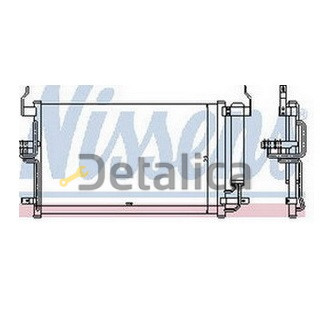Радиатор кондиционера для Хендай Элантра 3 от 2004 (NISSENS)