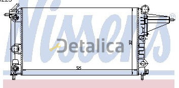 OPEL VECTRA радиатор охлажден 