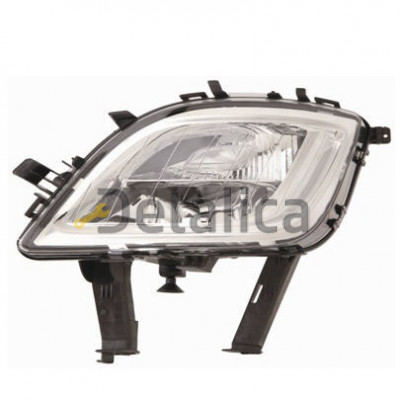 Фара противотуманная левая с указателем поворота внутри хром для Опель Астра J от 2009