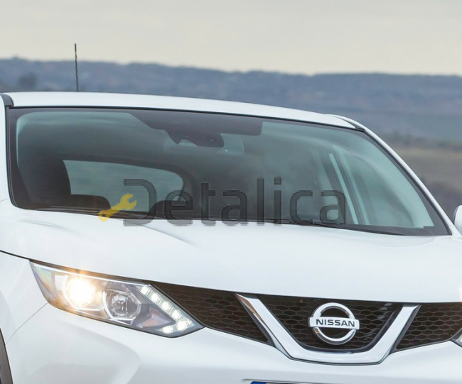 Стекло лобовое для Ниссан Кашкай J11 с подогревом под д/д д/света оригинал