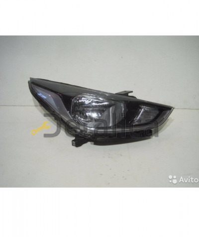 Фара правая с регулятором мотора для Хендай Солярис от 2017 (Китай)