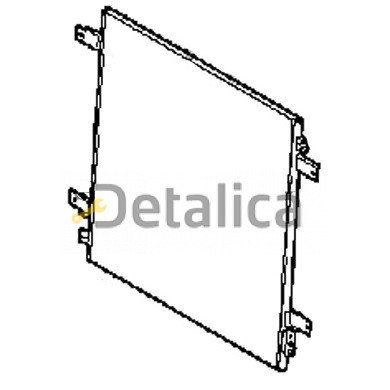 Радиатор кондиционера для Ниссан Патрол Y62 Валео Радиатор кондиционера для Ниссан Патрол Y62 Валео