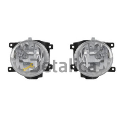 Фара противотуманная левая+правая комплект с креплением для тойота рав 4 от 2013