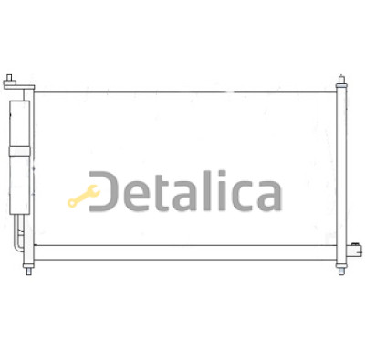 Радиатор кондиционера для Ниссан Х-Трейл Т30 Китай