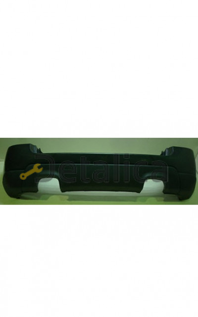 Бампер задний с отверстиями под датчик 2 отверстия под глушитель для Киа Спортейдж 2 от 2007 до 2010 (Китай)