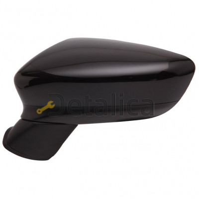 Зеркало левое электрическое с подогревом указатель поворота грунт для  мазда 6 от 2013