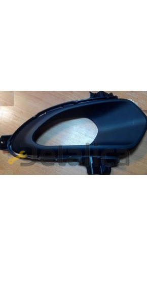 Решетка бампера переднего левая с отверстием под противотуманку для Киа Сид 2 от 2012 (Китай)