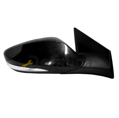 Зеркало правое электрическое с подогревом автоскладывающееся указатель поворота подсветка 10конт грунт для Хендай I30 2 от 2012 (Convex)