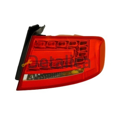 Фонарь задний внешний правый с диодами для Ауди А4 В8 от 2007 (Depo)
