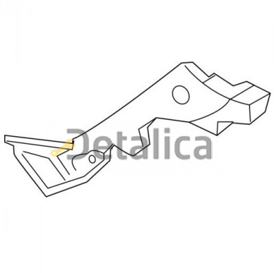 Крепление бампера задний правый хэтчбэк для мазда 3 от 2009