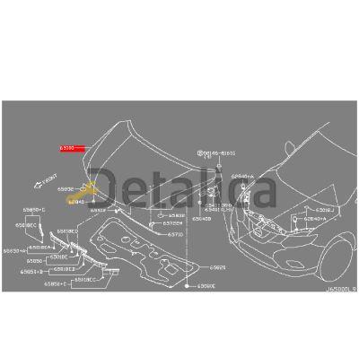 Капот для Ниссан Х-Трейл Т32 Китай
