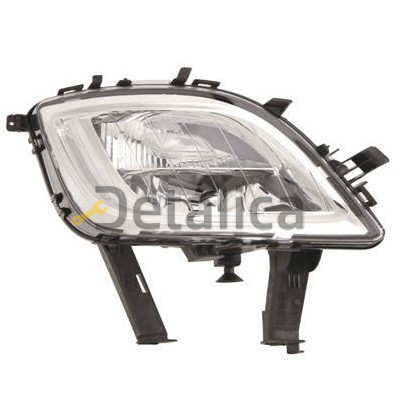 Фара противотуманная правая с указателем поворота внутри хром для Опель Астра J от 2009