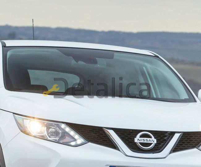 Стекло лобовое для Ниссан Кашкай J11 с подогревом под камеру под д/д оригинал рус.