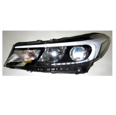 Фара левая линзованная с регулятором мотора для Киа Церато 3 от 2016 (Китай)