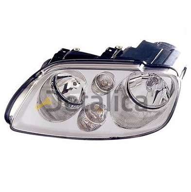 Фара левая под корректор для Фольксваген Кадди 2003-2009 (Depo) Н7/Н7