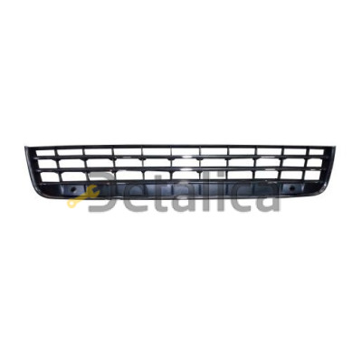 Решетка бампера переднего центральная с хром молдингом для Фольксваген Туарег от 2011 (Тайвань)