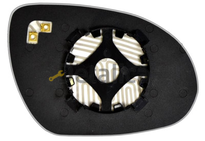 Стекло зеркала левое с подогревом для Хендай I30 (aspherical) (Тайвань) 