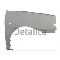 Крыло переднее правое с отверстием под повторитель  под молдинг для Киа Рио от 2003 (Тайвань)