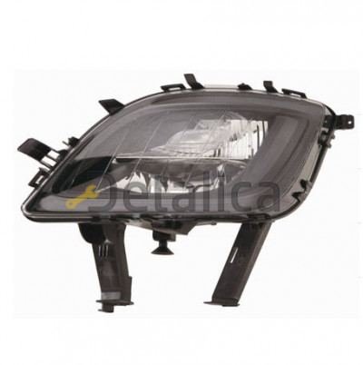 Фара противотуманная левая с указателем поворота внутри черная для Опель Астра J от 2009