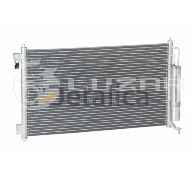 Радиатор кондиционера для Ниссан Тиида С13 Luzar Россия