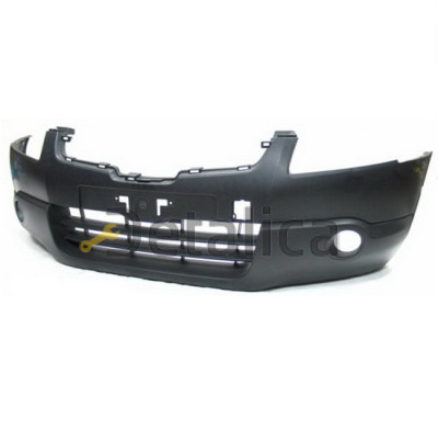 Бампер передний для Ниссан Кашкай без отверстий под омыватели фар