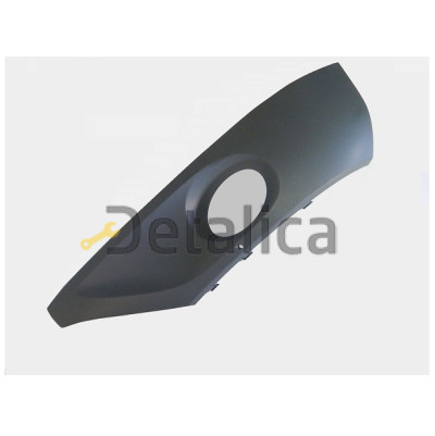 Решетка бампера передняя левая с отверстием под птф для Фольксваген Туарег от 2011 (Тайвань)