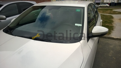 Лобовое стекло для Шкода Октавия А7 (обогрев и датчик дождя) КМК Россия