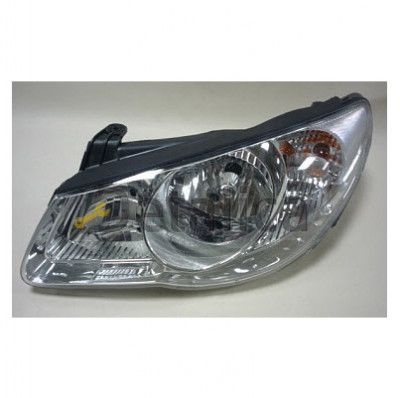 Фара левая без корректора для Хендай Элантра 4 от 2007 до 2009 (Китай)
