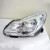 Фара левая для Opel Corsa D от 2011 внутри хром