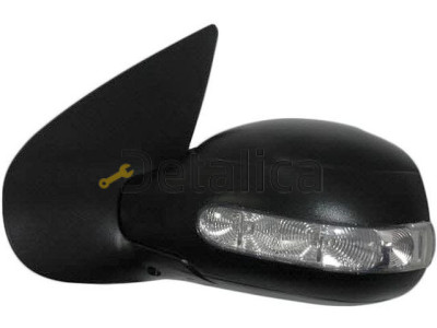 PEUGEOT 206 зеркало лев электр с подогрев , ук.повор тюнинг (aspherical) (Тайвань) грунт