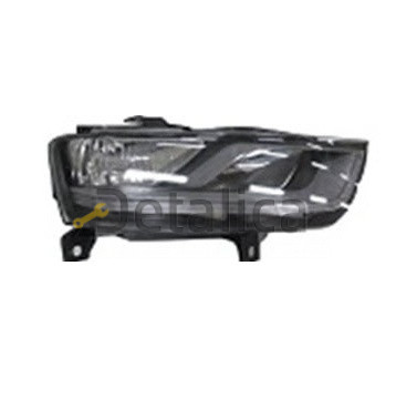 Фара правая с рег мотора внутри черная для Ауди Q3 от 2011 (Depo) галоген