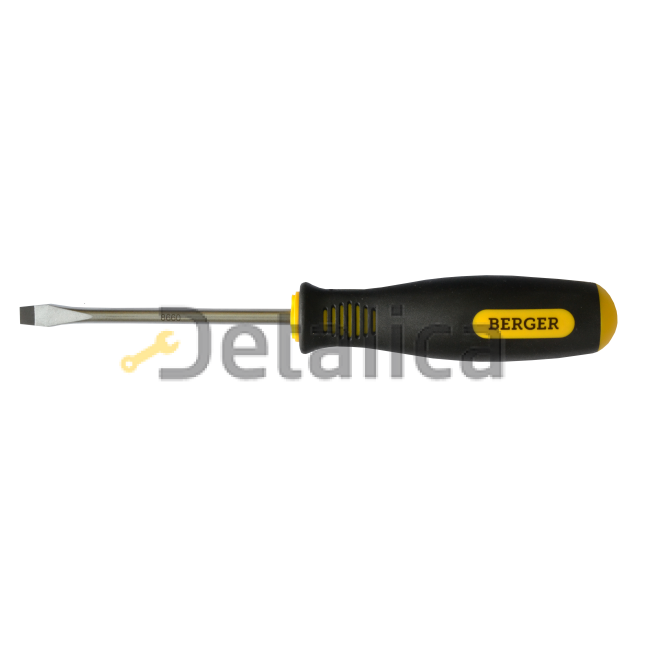 Отвертка шлицевая 4*100 мм BERGER BG-SD100SL4